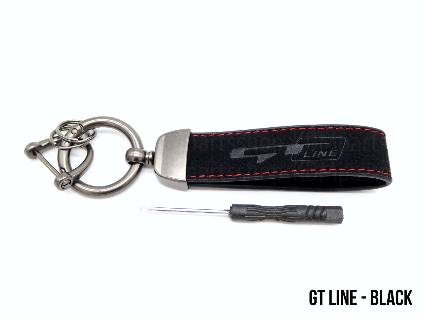 Kia GT, Kia GT Line, Premium Engraved Suede Keychains