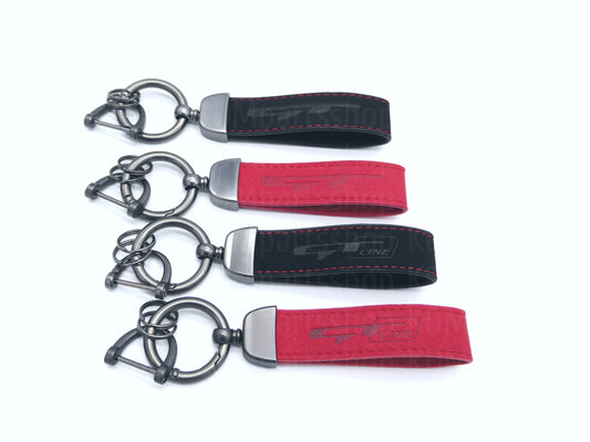 Kia GT, Kia GT Line, Premium Engraved Suede Keychains