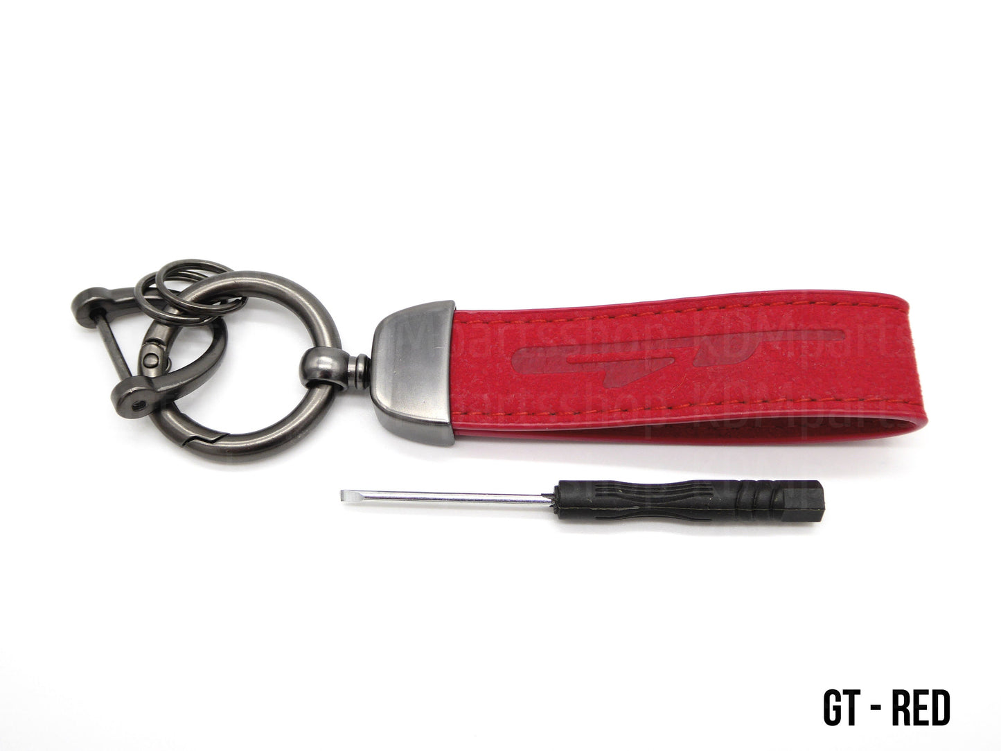 Kia GT, Kia GT Line, Premium Engraved Suede Keychains